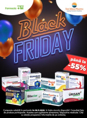 Sun Wave Pana la 55% Reducere Black Friday 2025