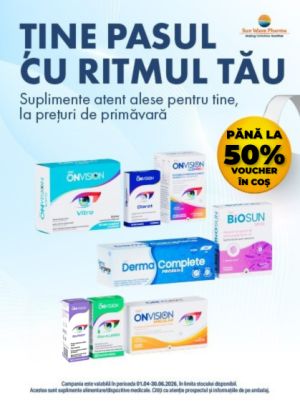 Sun Wave Pana la 50% Voucher in cos Aprilie-Iunie