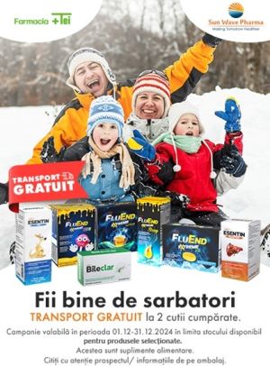 Sun Wave Transport Gratuit Decembrie