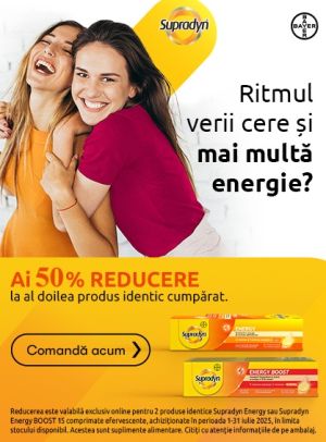 Supradyn 1+50% Reducere Iulie