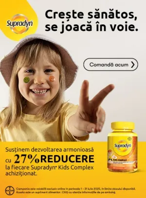 Supradyn Kids 27% Reducere Iulie