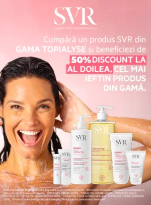 SVR 1+50% Reducere la al doilea Februarie