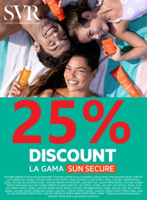 Svr Sun Secure 25% Reducere Mai- August