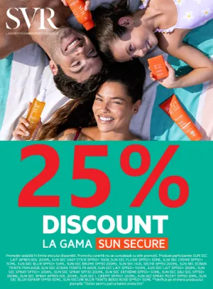 Svr Sun Secure 25% Reducere Mai- August