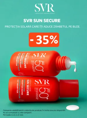 SVR Sun SEcure 35% Reducere Mai-Iulie