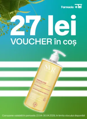 SVR Topialyse Ulei micelar de dus pentru fata si corp lavant  Voucher 27 lei Aprilie