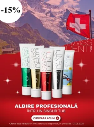 Swissdent 15% Reducere Mai