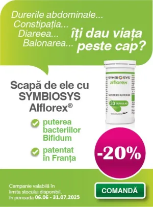 Symbiosys Alflorex 20% Reducere Iunie-Iulie