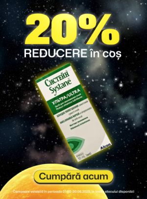 Systane 20% Voucher in cos Zorii Reducerilor