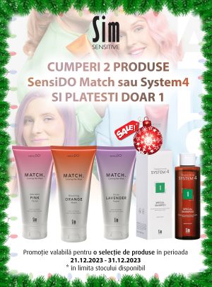 System 4 & Sensido Match 1 + 1 Decembrie - Ianuarie 