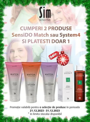 System 4 & Sensido Match 1 + 1 Decembrie - Ianuarie 