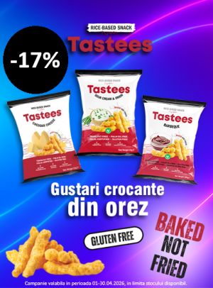 Tastees 17% Reducere Aprilie