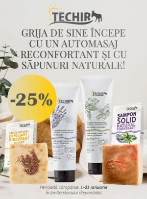 Techir 25% Reducere Ianuarie