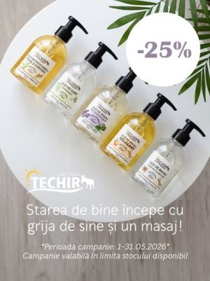 Techir 25% Reducere Mai