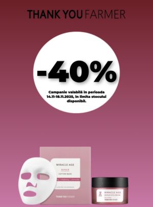 Thank You Farmer 40% Reducere Black Friday 2025