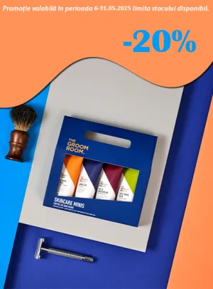 The Groom Room 20% Reducere Mai