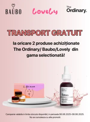 The Ordinary + Baubo + Lovely Transport Gratuit Iunie