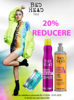 Tigi 20% Reducere Decembrie-Ianuarie