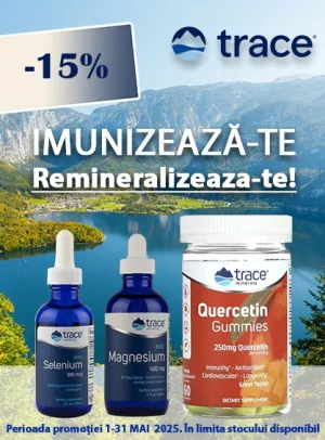 Trace Minerals 15% Reducere Mai