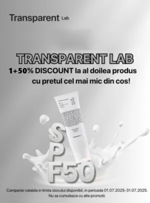 Transparent Lab 1+50% Reducere la al 2-lea Iulie