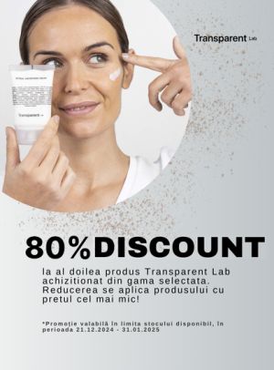 Transparent Lab 1+80% Reducere la al 2-lea Decembrie-Ianuarie 