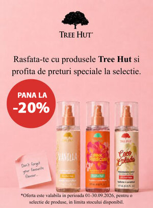 Tree Hut Pana la 20% Reducere Septembrie