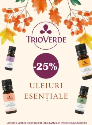 Trio Verde 25% Reducere Decembrie 