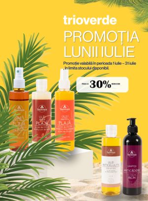 Trio Verde Pana la 30% Reducere Iulie
