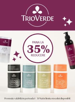 Trio Verde Pana La 35% Reducere Mai