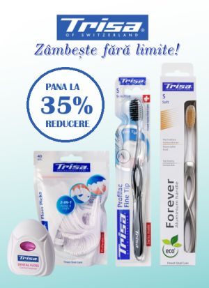 Trisa Pana La 35% Reducere Februarie-Martie