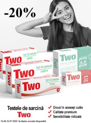 Two 20% Reducere Iunie-Iulie