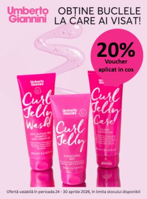 Umberto Gianinni 20% Voucher aplicat in cos Aprilie