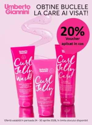 Umberto Gianinni 20% Voucher aplicat in cos Aprilie