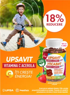 Upsavit 18% Reducere Aprilie-Mai