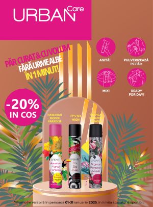 Urban Care 20% Reducere In cos Ianuarie