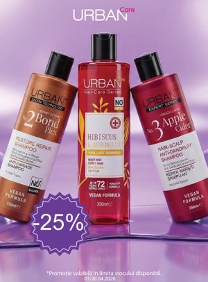 Urban Care 25% Reducere Aprilie