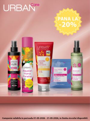 Urban Care Pana la 20% Reducere Mai