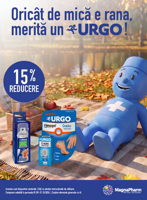 Urgo 15% Reducere Septembrie-Octombrie