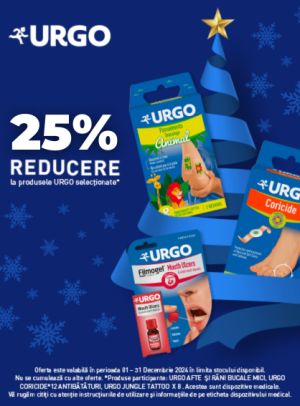 Urgo 25% Reducere Decembrie