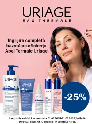 Uriage 25% Reducere Iulie