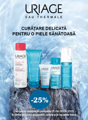 Uriage 25% Reducere Iunie