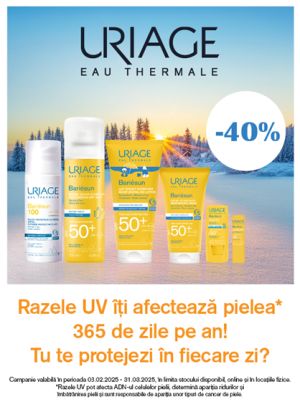 Uriage 40% Reducere Februarie - Martie