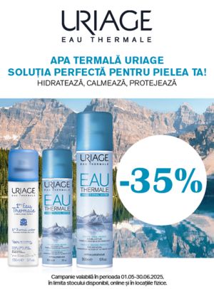 Uriage Apa Termala 35% Reducere Mai-Iunie