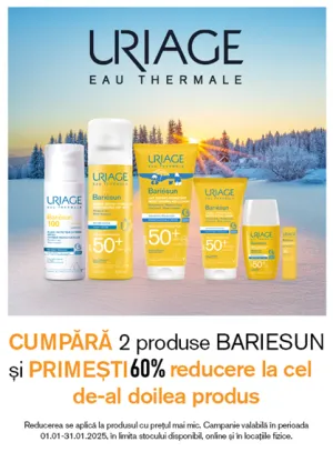 Uriage Bariesun 1+60% Reducere La Al Doilea Ianuarie