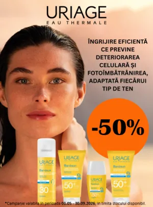 Uriage Bariesun 50% Reducere Mai-Septembrie