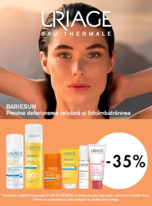 Uriage Solare 35% Reducere Iunie
