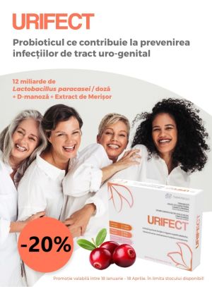 Urifect 20% Reducere Ianuarie-Aprilie