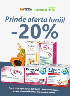 Vedra 20% Reducere Martie