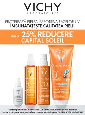 Vichy Capital Soleil Pana la 25% Reducere Mai-August