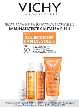 Vichy Capital Soleil Pana la 25% Reducere Mai-August